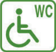 Icono verde accesible